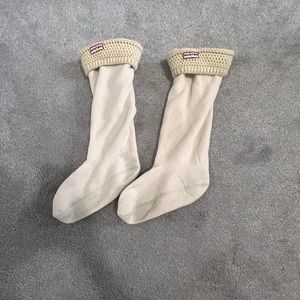 Hunter boot stitch socks